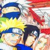 Team Minato And Team Kakashi paint by numbers