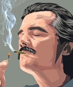 The Legend Pablo Escobar paint by numbers