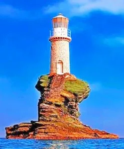 Tourlitis Lighthouse Paint By Numbers