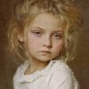 Little Blond Girl Paint By Numbers