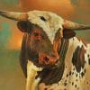 Longhorn Bull Paint By Numbers