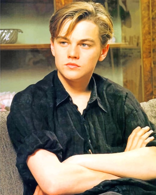 Vintage Leonardo DiCaprio NEW Paint By Numbers - Numeral Paint Kit