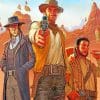 Western Gunslingers Paint By Numbers
