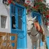 Donkey In Greece Paint By Numbers