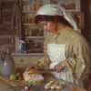 Woman In The Kitchen paint by numbers