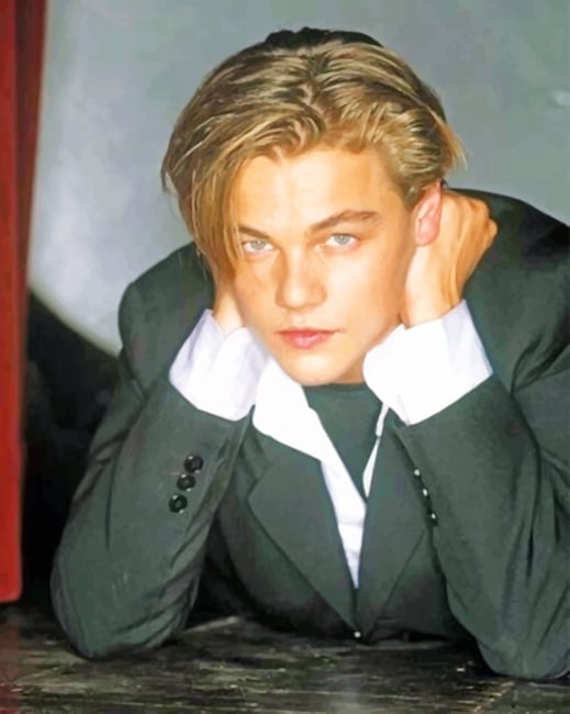 Young Leonardo DiCaprio Paint by numbers