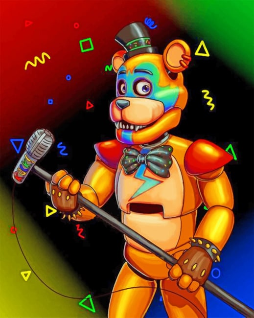 Five Nights At Freddys Paint By Numbers