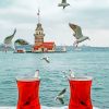 Istanbul's Red Tea Paint by numbers