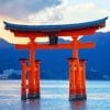 Itsukushima Shrine Japan Paint By Numbers