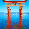 Itsukushima Shrine Paint By Numbers