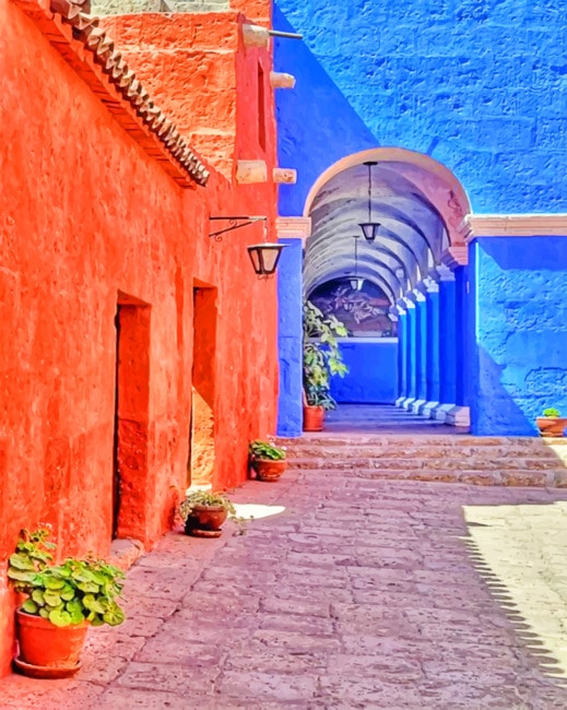 Santa Catalina Monastery Paint By Numbers