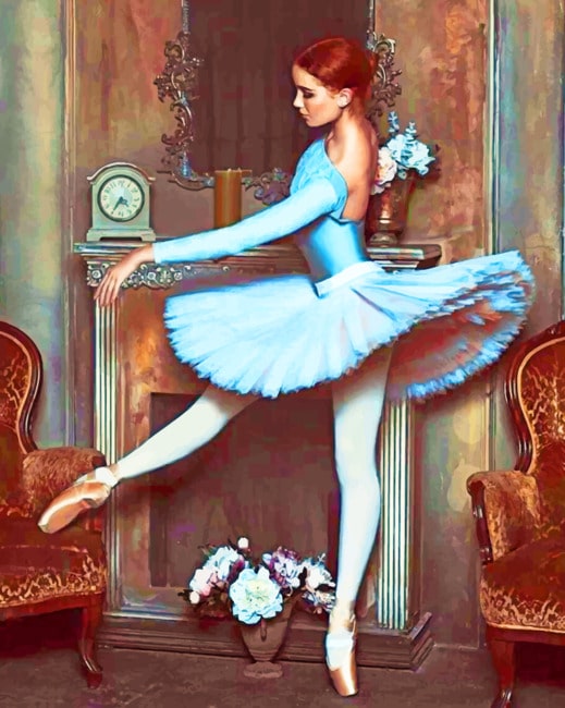 Ballerina Dancing Paint By Numbers