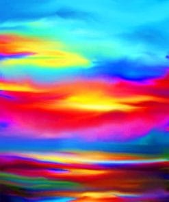 Abstract Colors Paint By Numbers