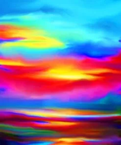 Abstract Colors Paint By Numbers