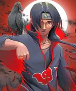 Aesthetic Itachi Paint by numbers