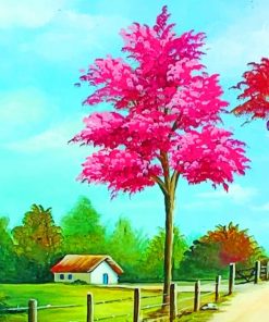 Aesthetic Landscape Paint by number