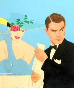 Vintage Couple Paint By Numbers