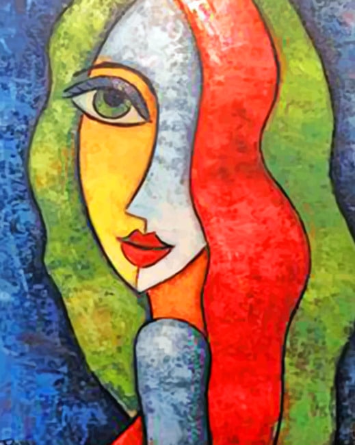Abstract Woman Paint By Numbers