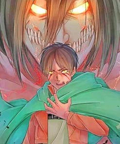 Attack On Titan Anime Paint By Numbers