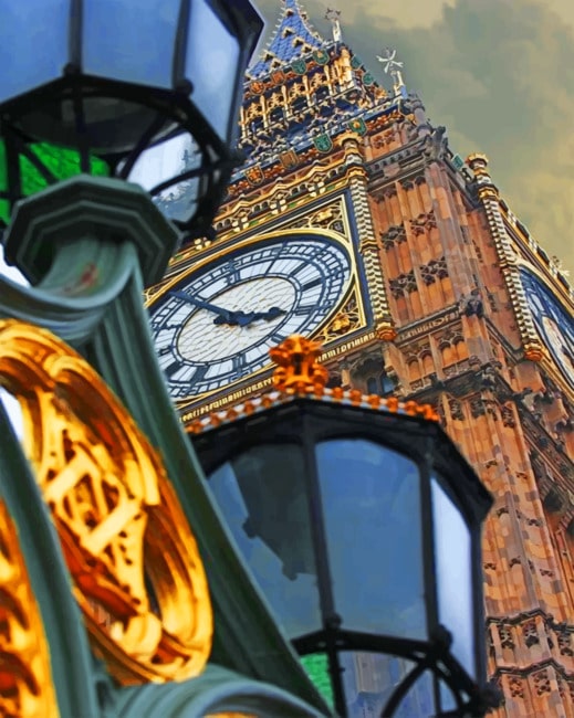 Big Ben London Paint by numbers