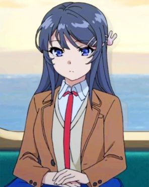 Bunny Girl Senpai Paint by numbers