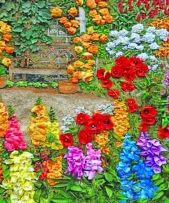 Garden Flowers Paint By Numbers