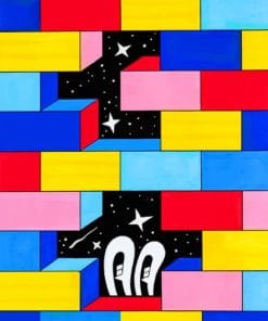 Colorful Wall Paint By Numbers