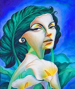 Lily Woman Paint By Numbers