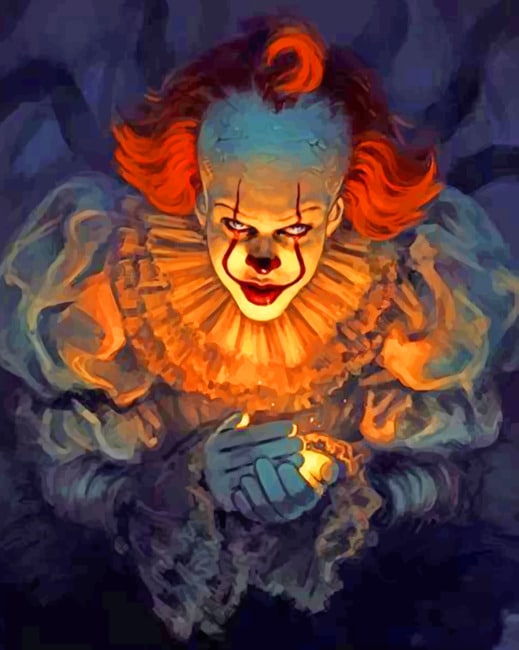 It Movie Horror Paint By Numbers