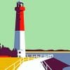 Illustration Lighthouse Paint By Numbers