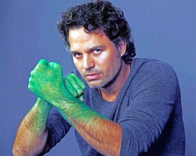 Mark Ruffalo Actor Paint By Numbers