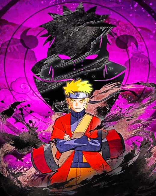 Boruto Naruto Anime Paint By Numbers - Numeral Paint Kit, boruto anime 