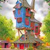 rons-house-harry-potter-paint-by-numbers