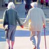 Old Couple Holding Hands paint by numbers