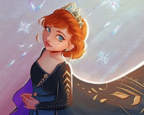 Anna Princess paint by numbers