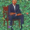 Barack Obama Art paint by numbers