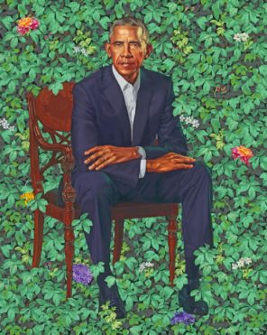 Barack Obama Art paint by numbers
