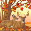 Deer In Autumn Paint By Numbers