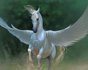 Horse With Wings paint by number