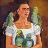 Me and M parrots paint by number
