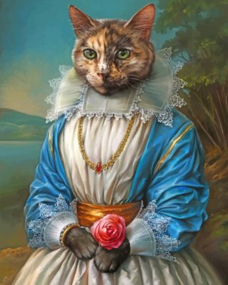 Royal Cat Paint By Numbers