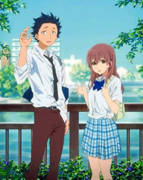 Silent Voice paint by number