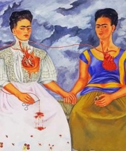 The two fridas paint by numbers