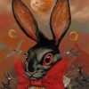 Black Rabbit Paint By Numbers
