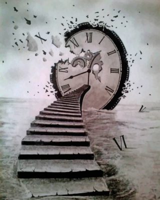 Time Flies paint by numbers