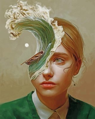 Wave Woman Paint By Numbers