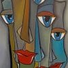 Abstract Faces Paint By Numbers