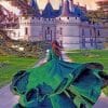 Woman In Chaumont Castle Paint By Numbers