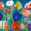 Aquarium Fishes In Sea paint by number