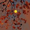 Autumn Tree Moon paint by number
